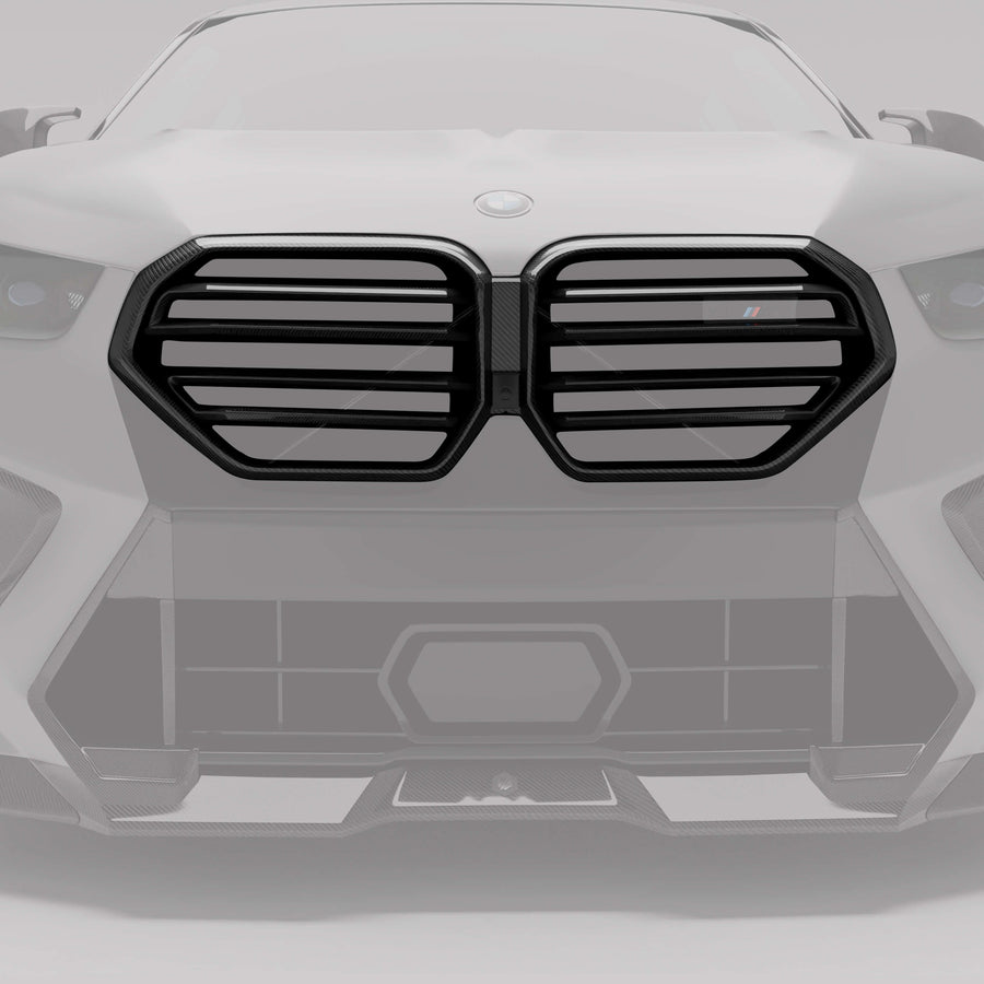 RevoZport Carbon Grille voorbumper voor BMW X5M / X6M F95, F96