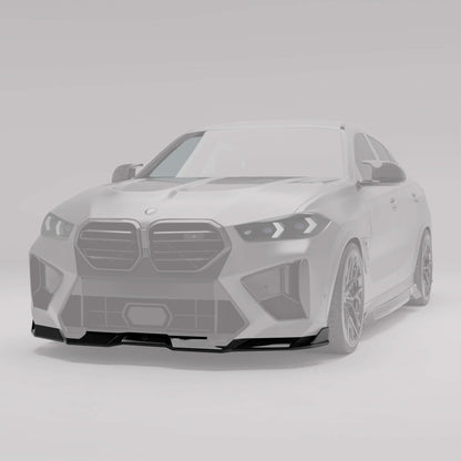 RevoZport Carbon Front Splitter voorbumper LCI voor BMW X6M F96