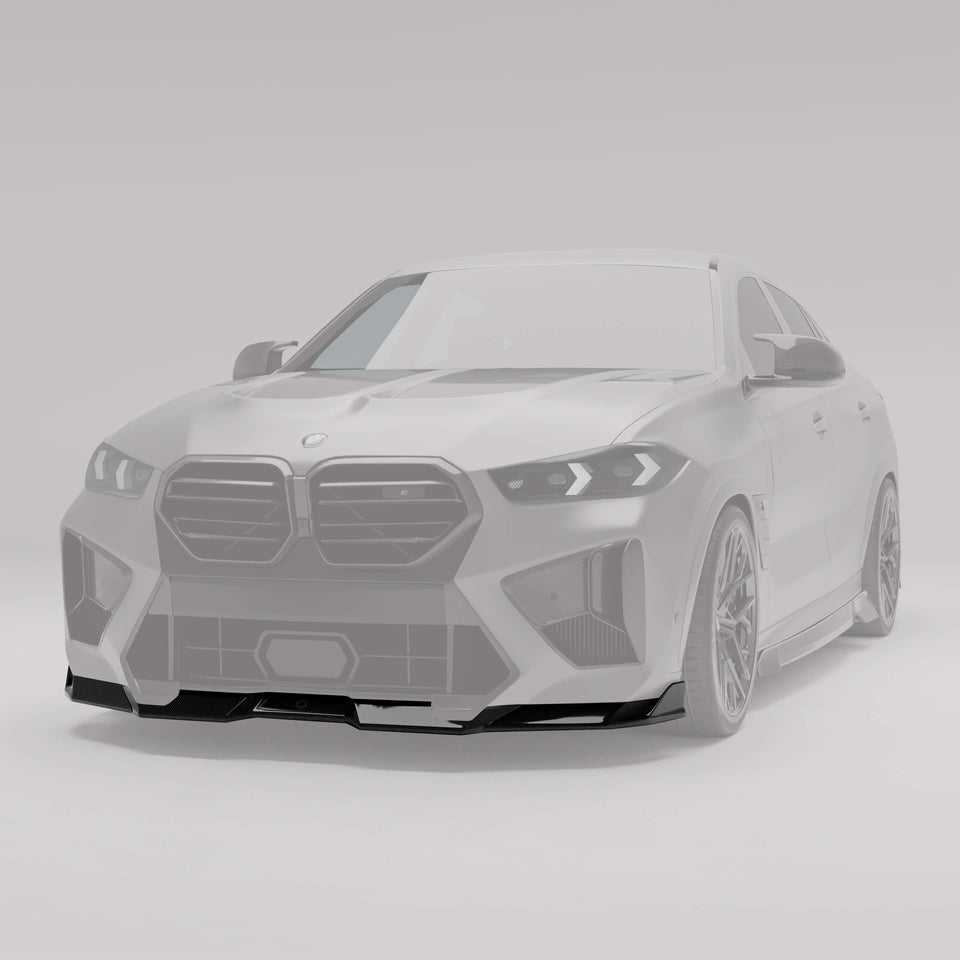 RevoZport Carbon Front Splitter voorbumper LCI voor BMW X6M F96