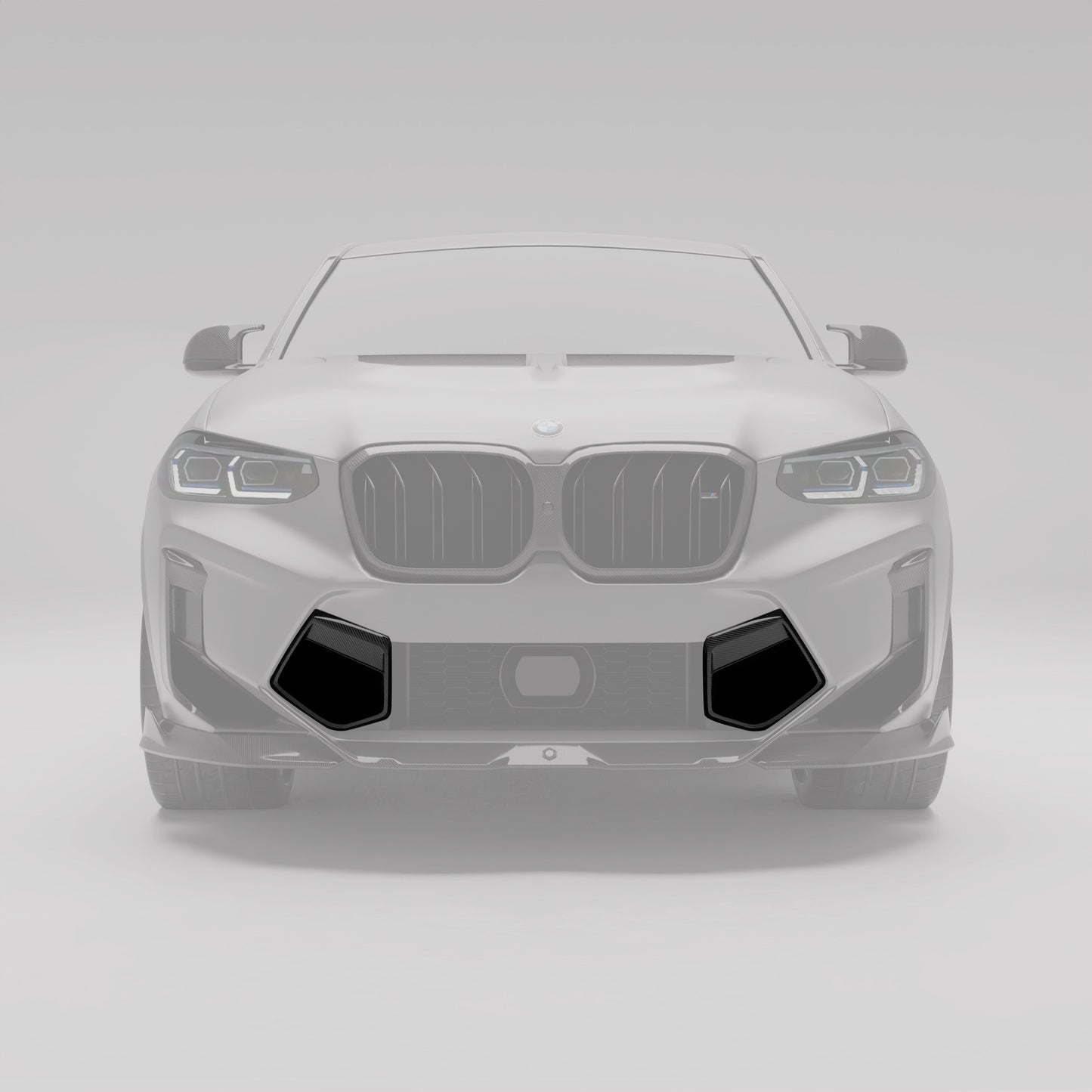 RevoZport Carbon Vents voorbumper LCI voor BMW X3M / X4M F97, F98