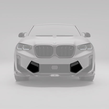 RevoZport Carbon Vents voorbumper LCI voor BMW X3M / X4M F97, F98
