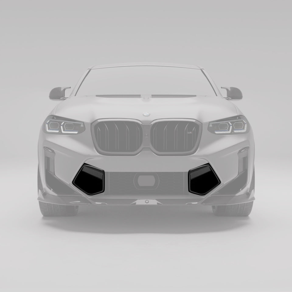 RevoZport Carbon Vents voorbumper LCI voor BMW X3M / X4M F97, F98