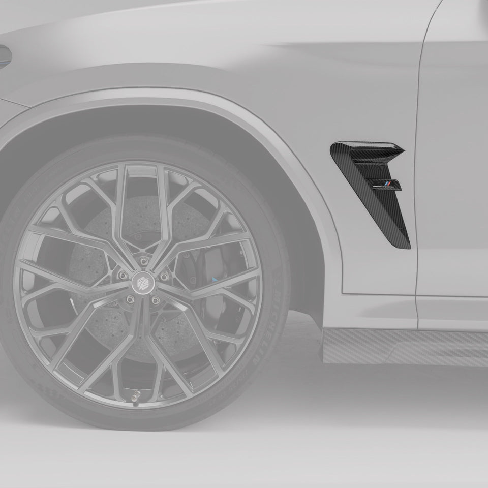 RevoZport Carbon Vents zijscherm voor BMW X3M / X4M F97, F98