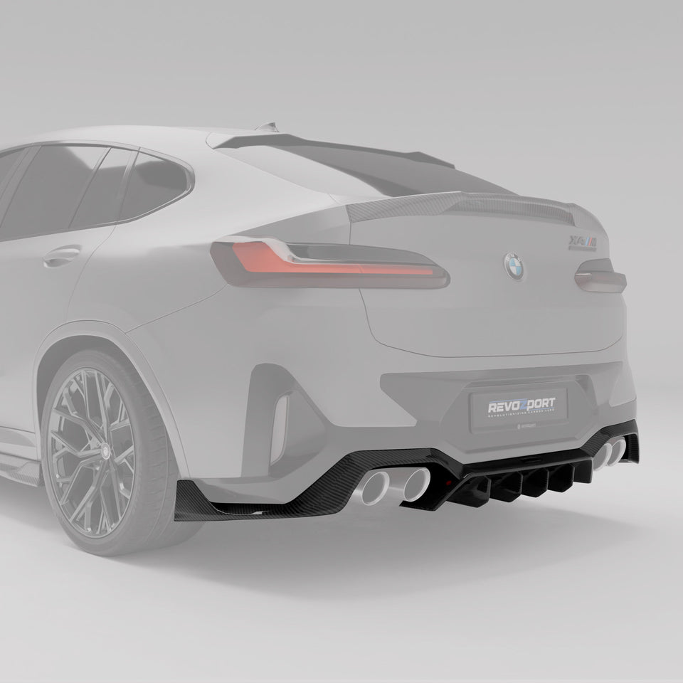 RevoZport Carbon Diffuser voor BMW X4M F98