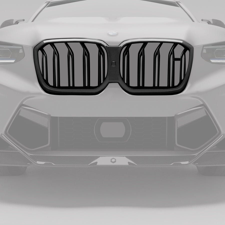 RevoZport Carbon Grille voor BMW X3M / X4M F97, F98
