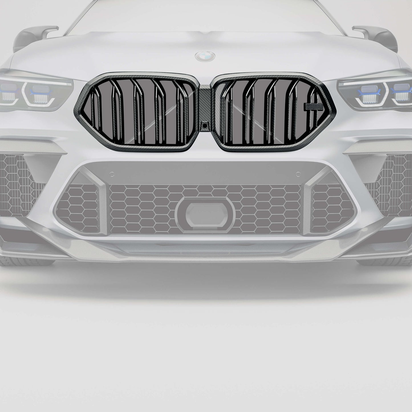 RevoZport Carbon Grille voor BMW X6M F96
