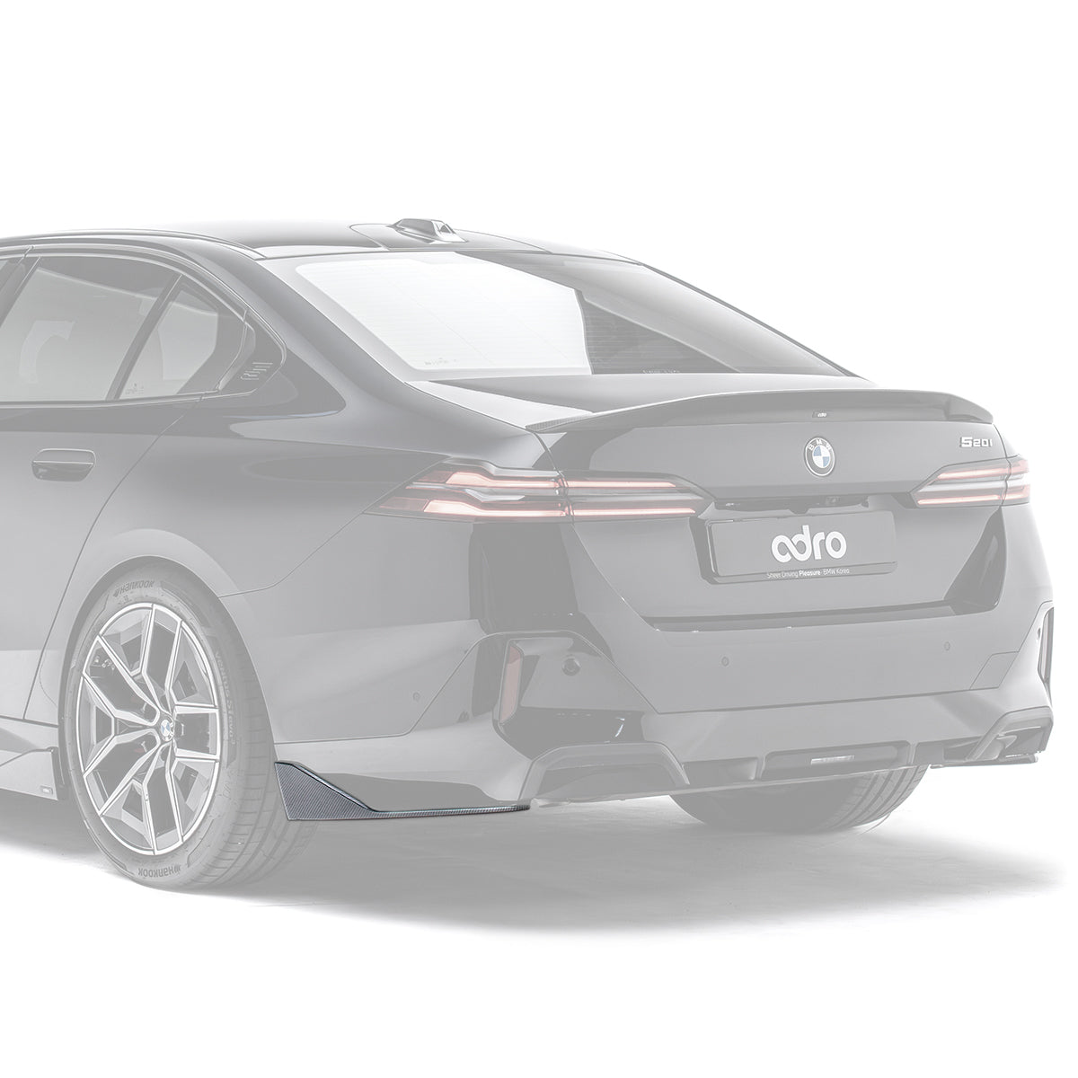 Adro Carbon Diffuser voor BMW G60 5-series Rear Winglets