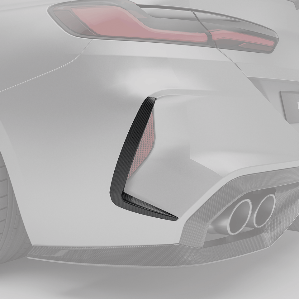 RevoZport Carbon Canards achterbumper F93 voor BMW M8 F91-F92-F93