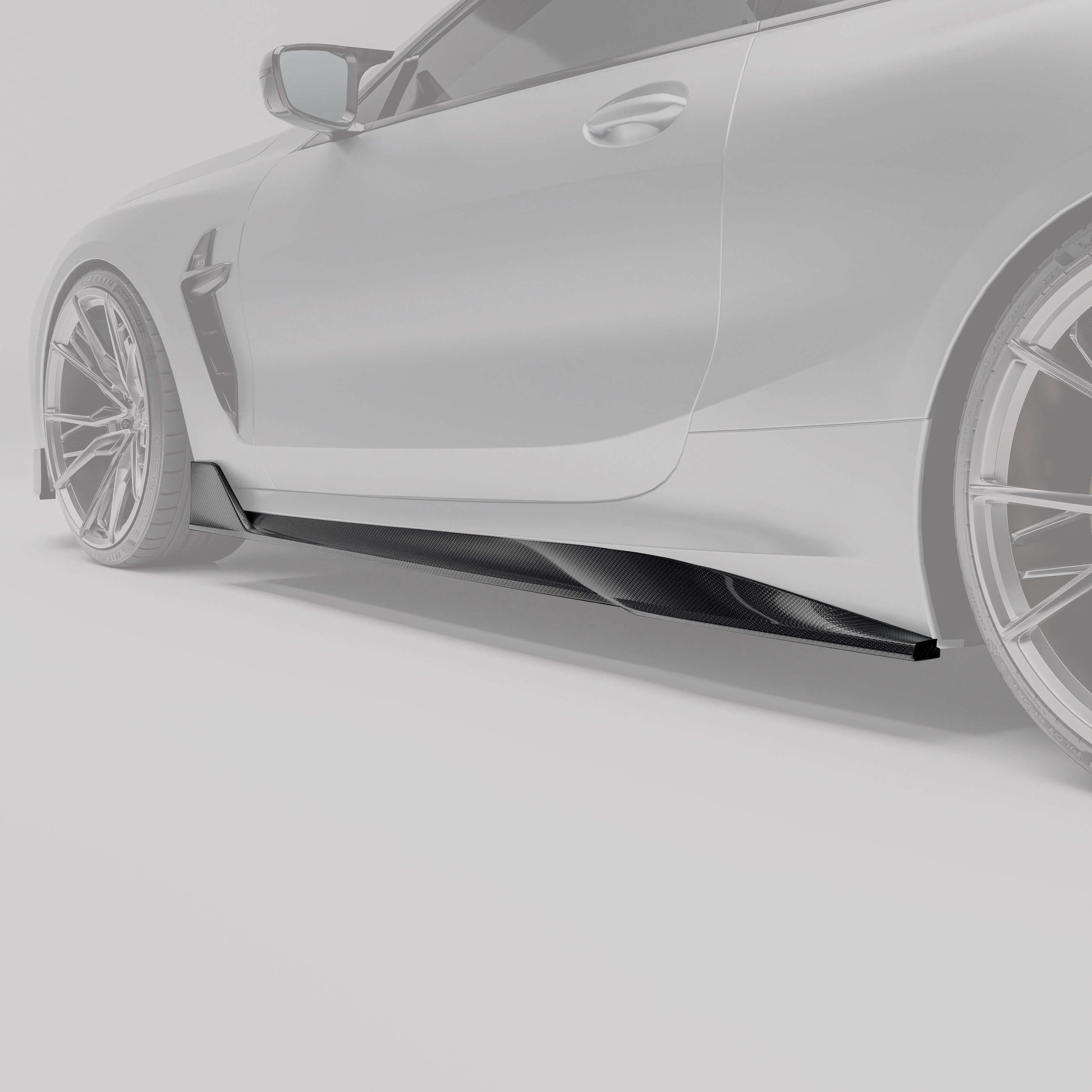 RevoZport Carbon Side Skirts voor BMW M8 F91-F92-F93, G14, G15