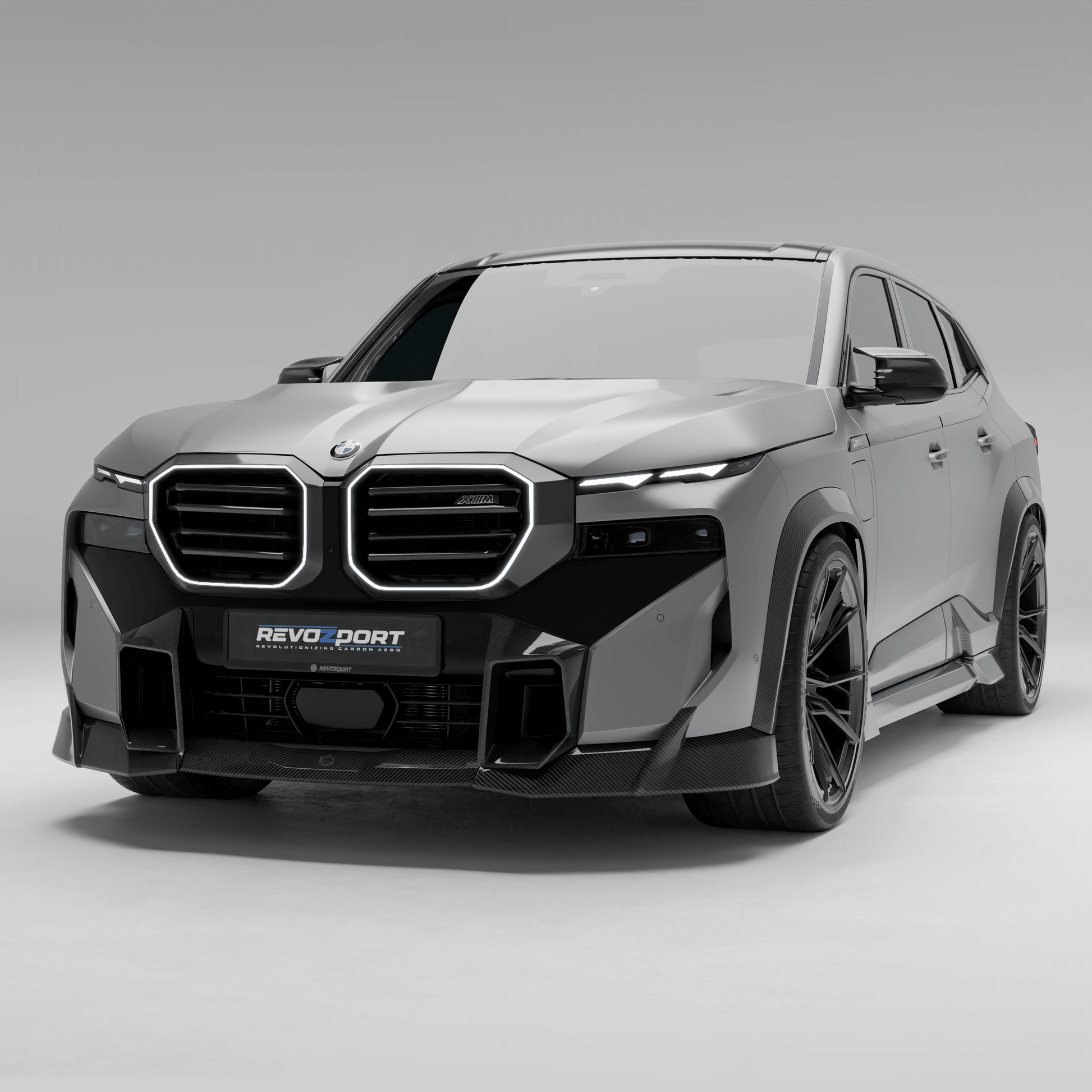 RevoZport Carbon Front Splitter voor BMW XM G09