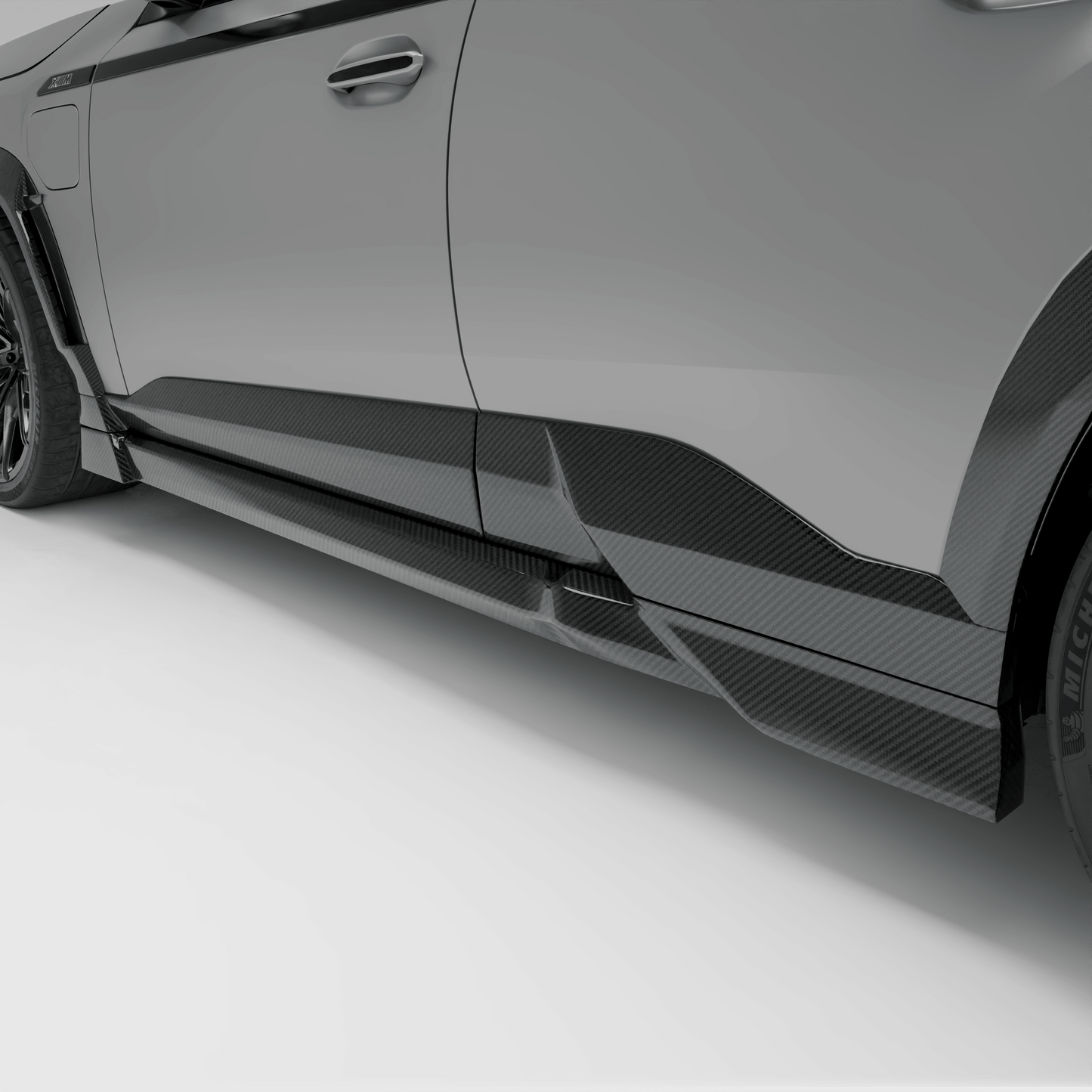 RevoZport Carbon Side Skirts voor BMW XM G09