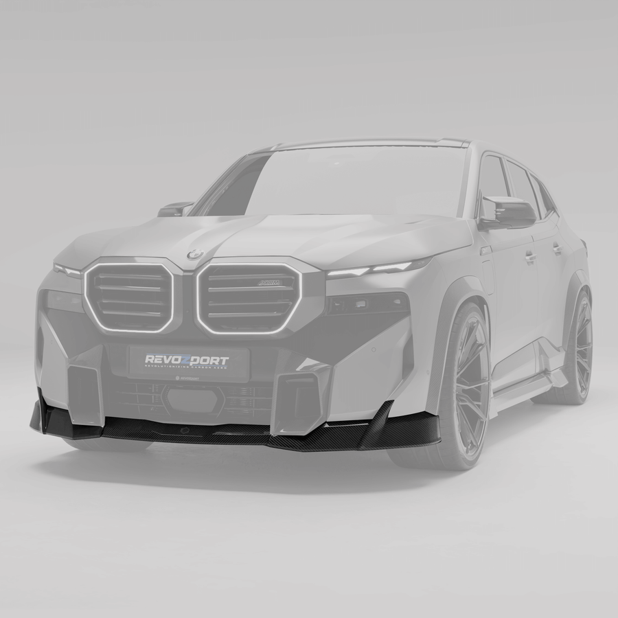 RevoZport Carbon Front Splitter voor BMW XM G09