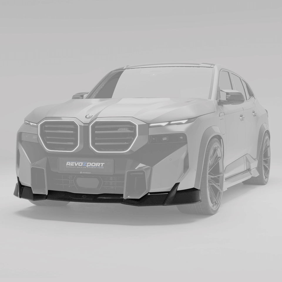 RevoZport Carbon Front Splitter voor BMW XM G09