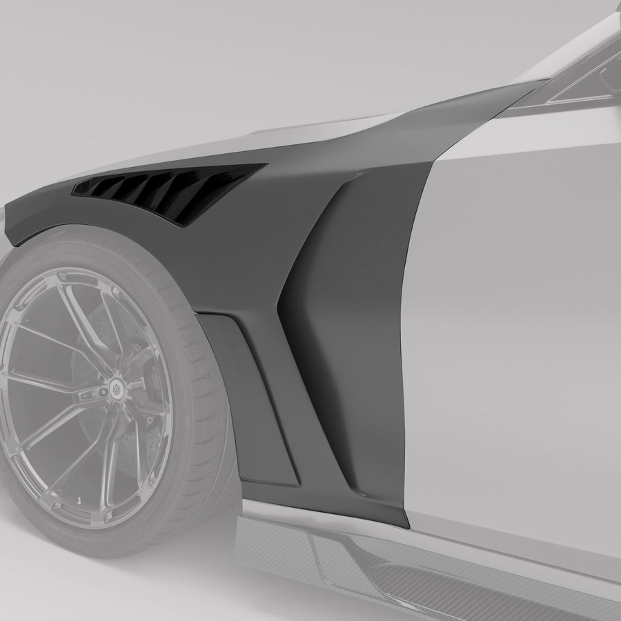 RevoZport Carbon Spatborden voor BMW M3 G80, G81