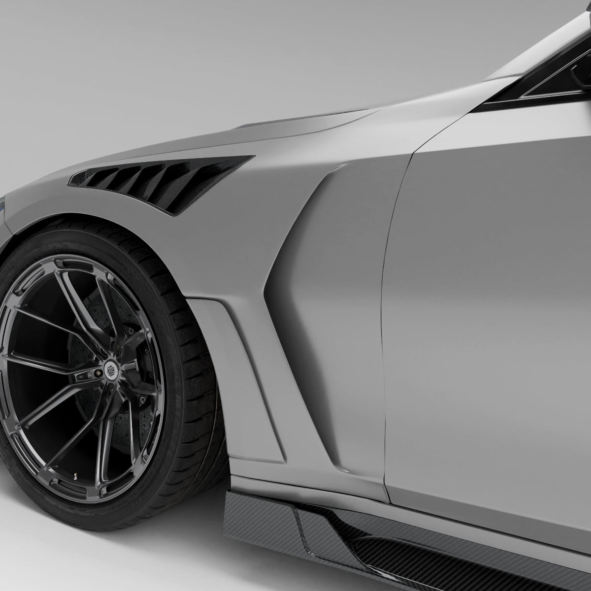 RevoZport Carbon Spatborden voor BMW M3 G80, G81