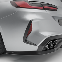 RevoZport Carbon Canards achterbumper F93 voor BMW M8 F91-F92-F93