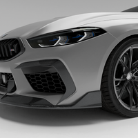 RevoZport Carbon Canards voorbumper voor BMW M8 F91-F92-F93