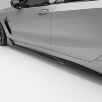 RevoZport Carbon Side Skirts voor BMW M8 F91-F92-F93