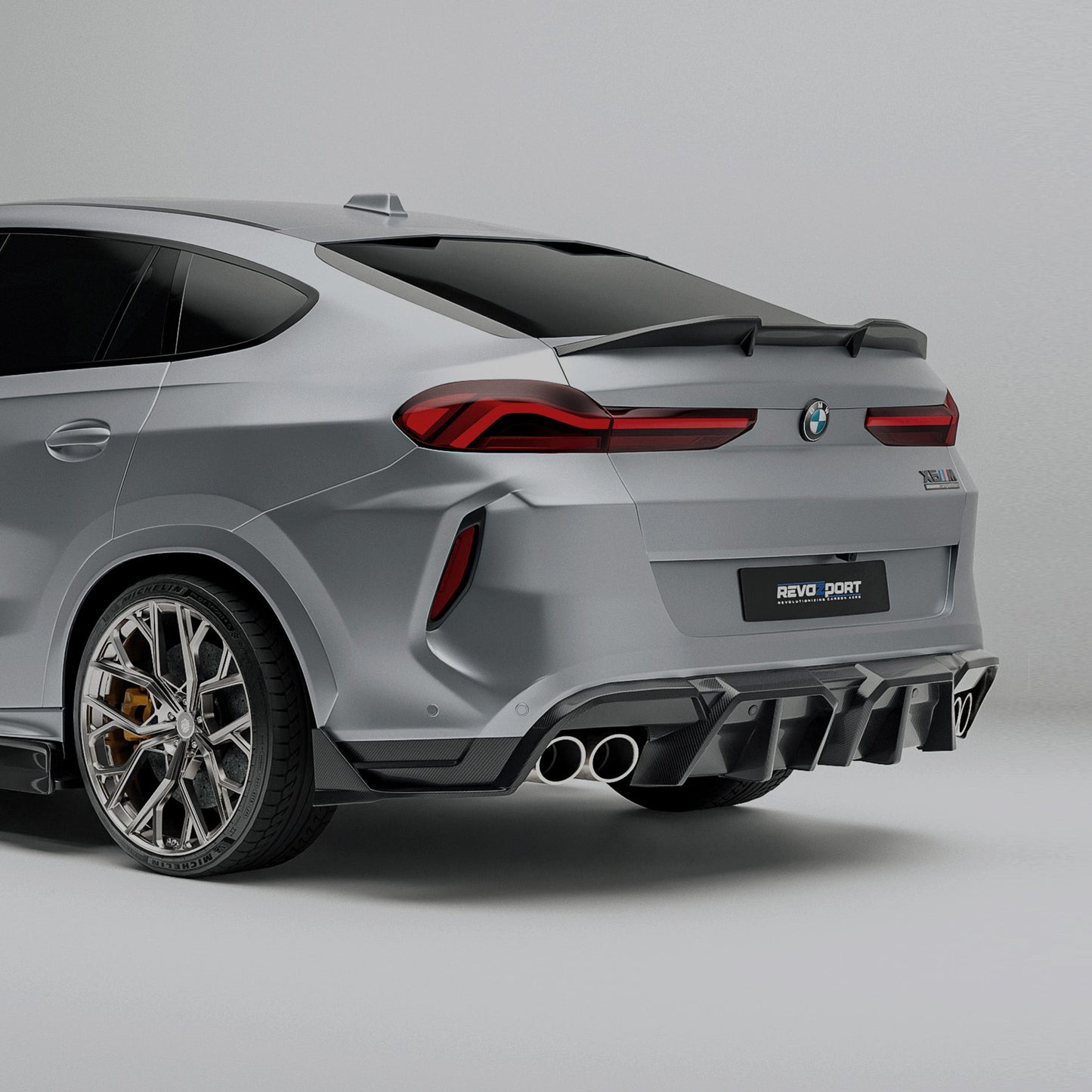 RevoZport Carbon Diffuser voor BMW X6M F96
