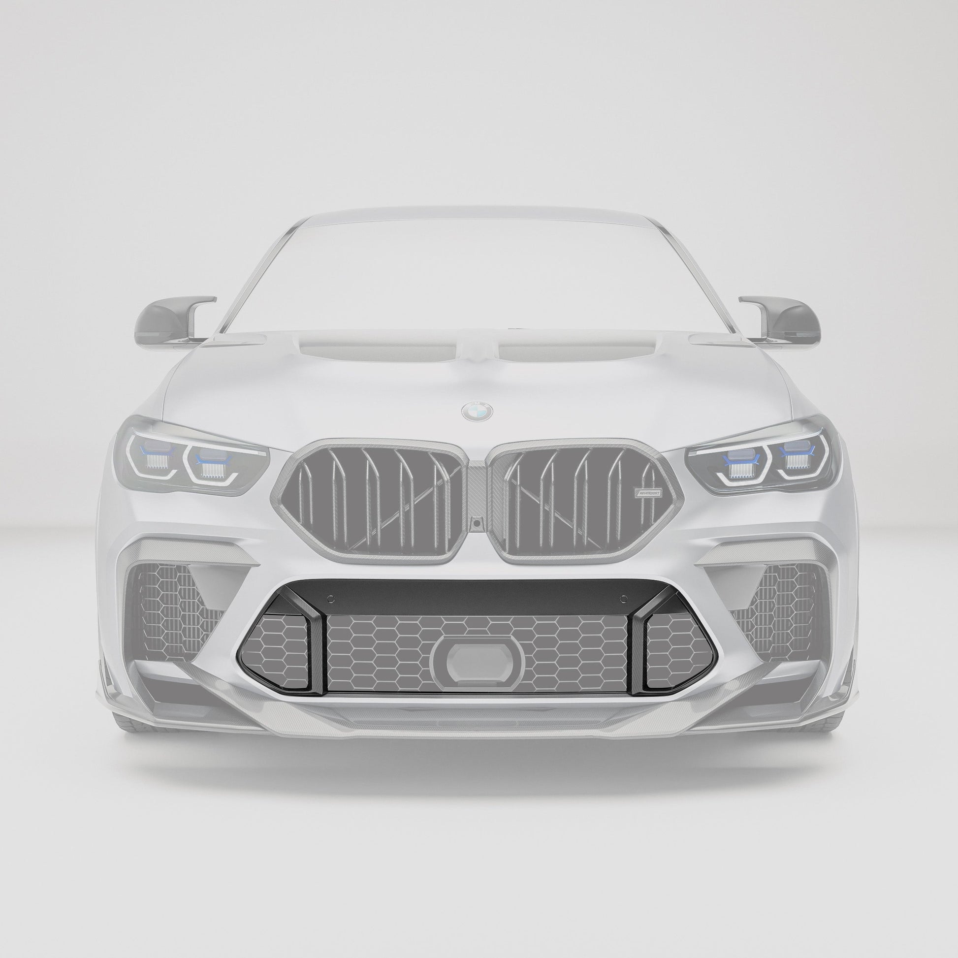 RevoZport Carbon Grille luchtinlaat voor BMW X5M / X6M F95, F96