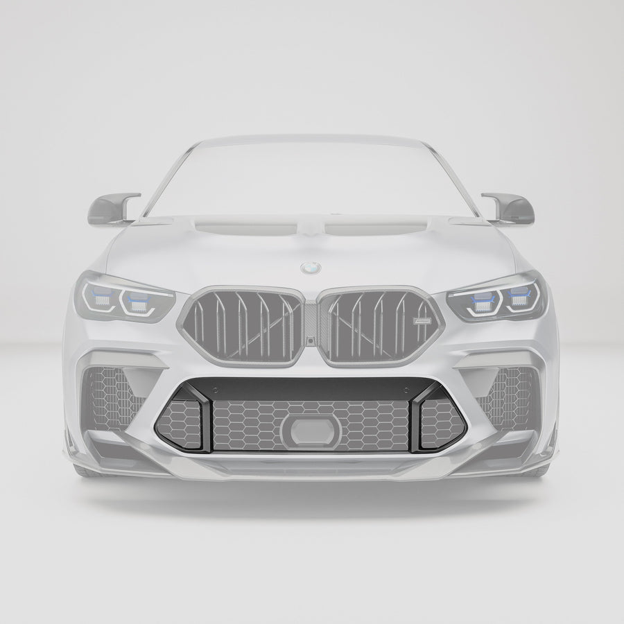 RevoZport Carbon Grille luchtinlaat voor BMW X5M / X6M F95, F96