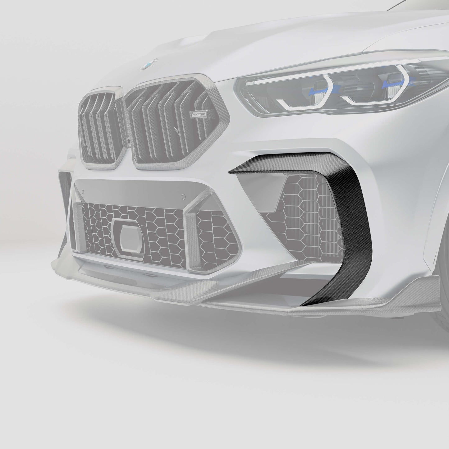RevoZport Carbon Canards voor BMW X6M F96