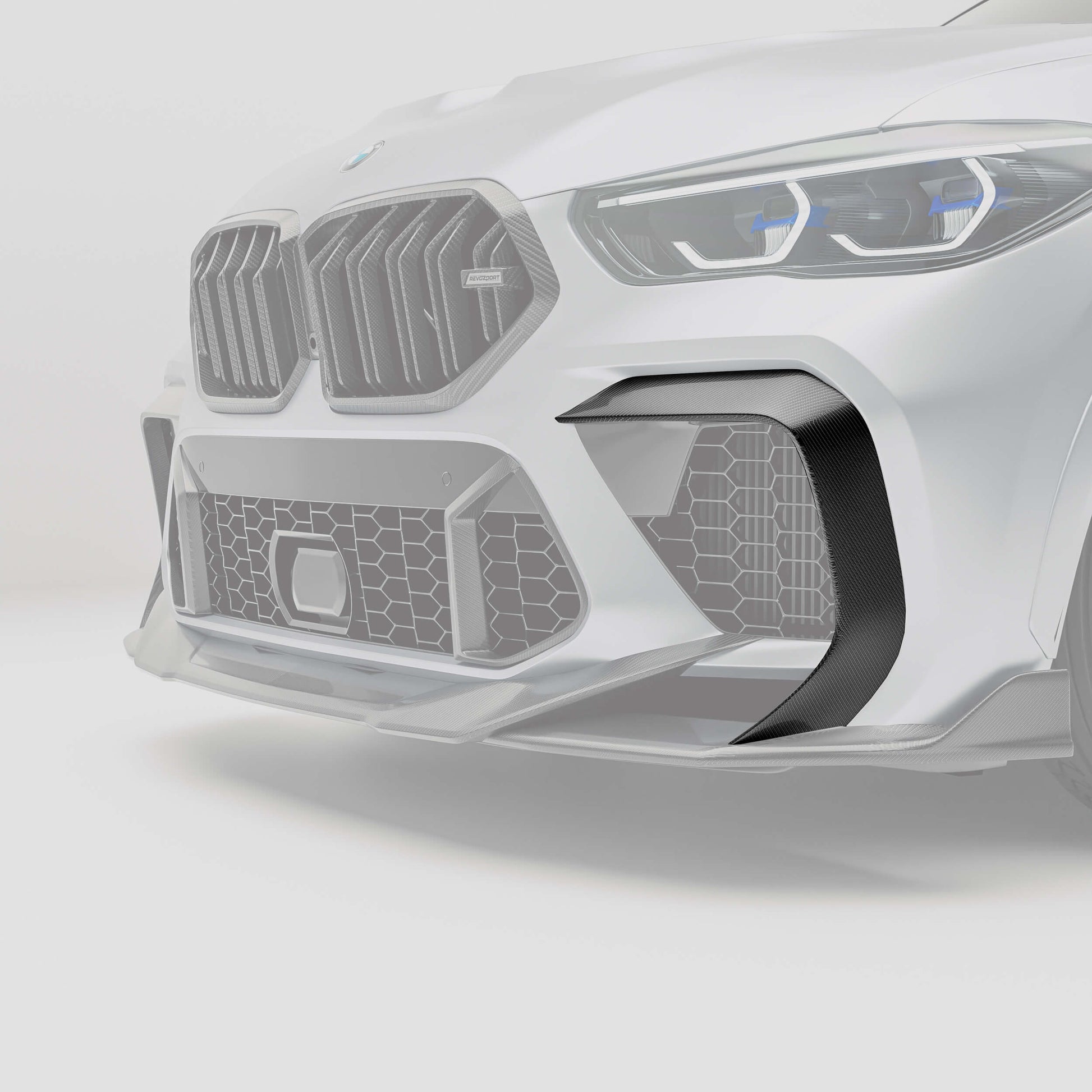RevoZport Carbon Canards voor BMW X6M F96