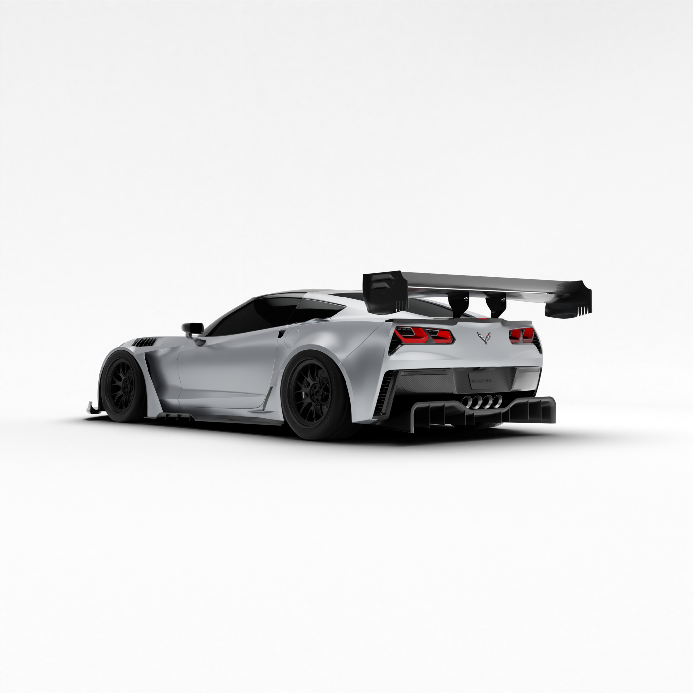 RevoZport Carbon Widebody Kit voor Chevrolet Corvette C7