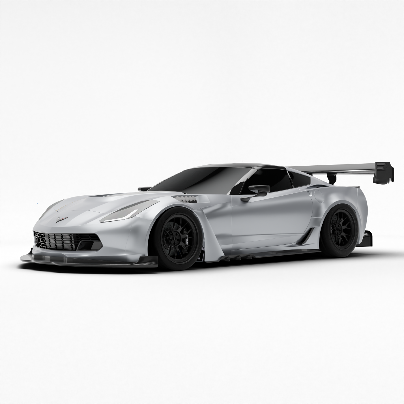 RevoZport Carbon Widebody Kit voor Chevrolet Corvette C7