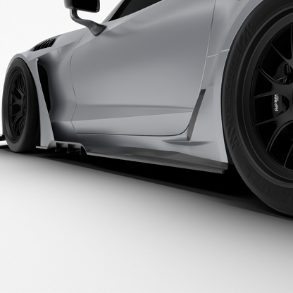 RevoZport Carbon Widebody Kit voor Chevrolet Corvette C7