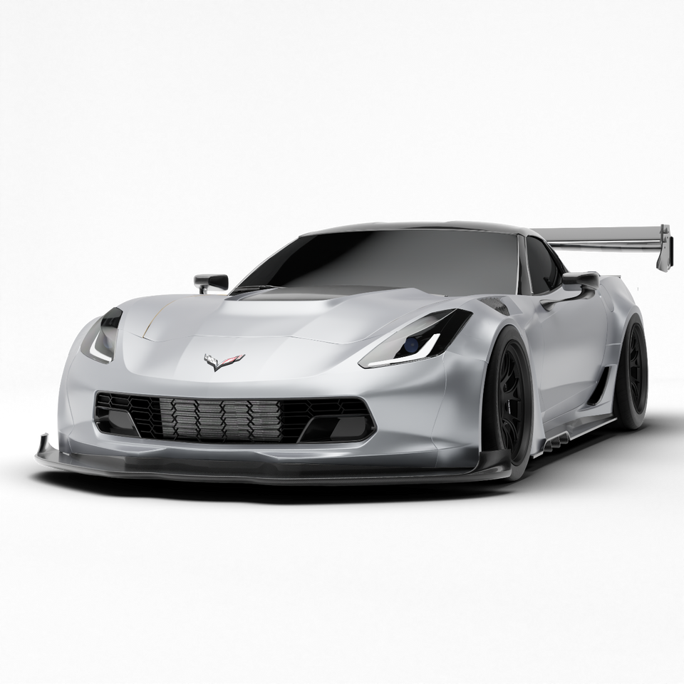 RevoZport Carbon Widebody Kit voor Chevrolet Corvette C7