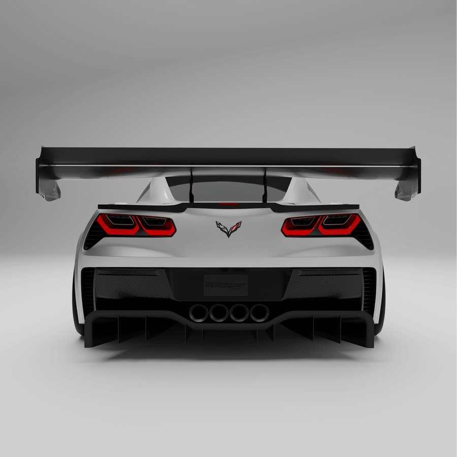 RevoZport Carbon Spoiler voor Chevrolet Corvette C7