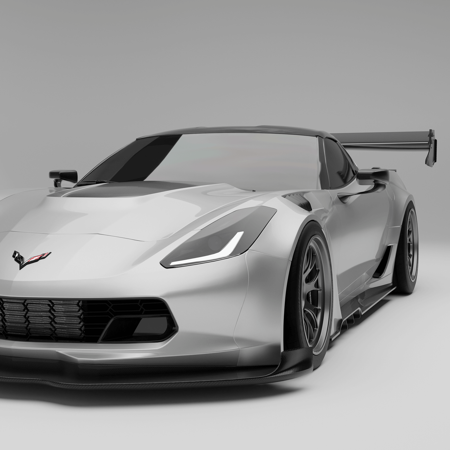 RevoZport Carbon Spiegelkappen voor Chevrolet Corvette C7