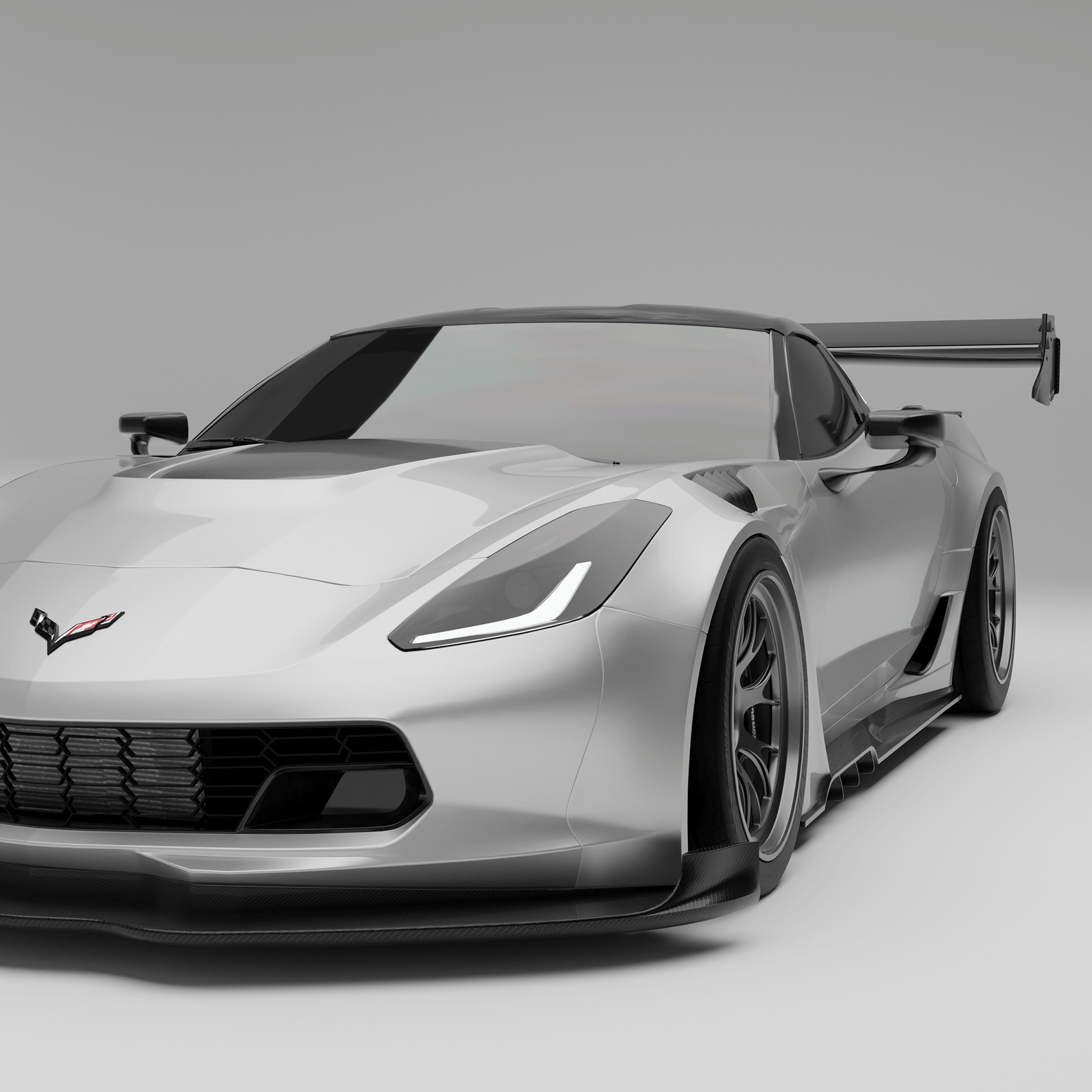 RevoZport Carbon Widebody Kit voor Chevrolet Corvette C7