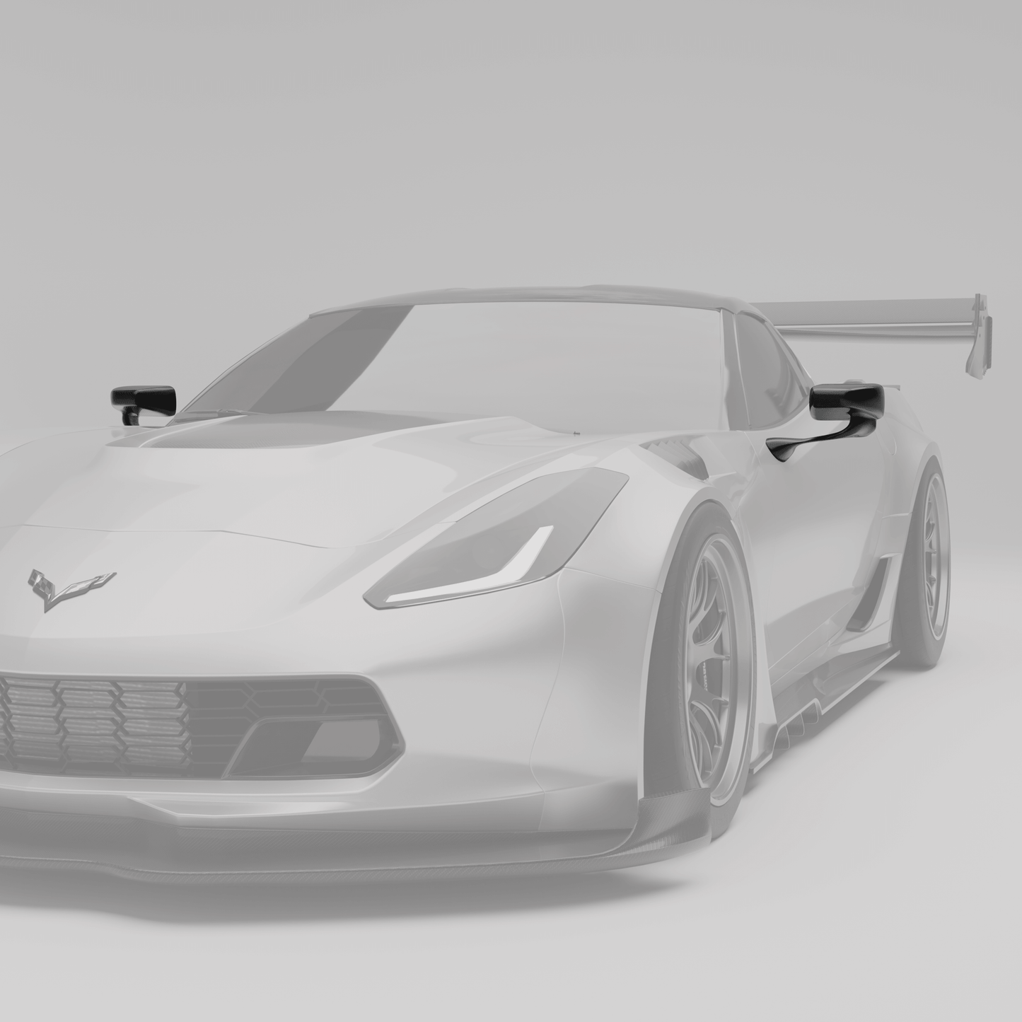 RevoZport Carbon Spiegelkappen voor Chevrolet Corvette C7