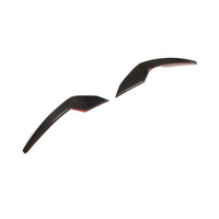Dry Carbon Canards 2-delig voor BMW M3 / M4 / M3 Touring G80, G82, G81