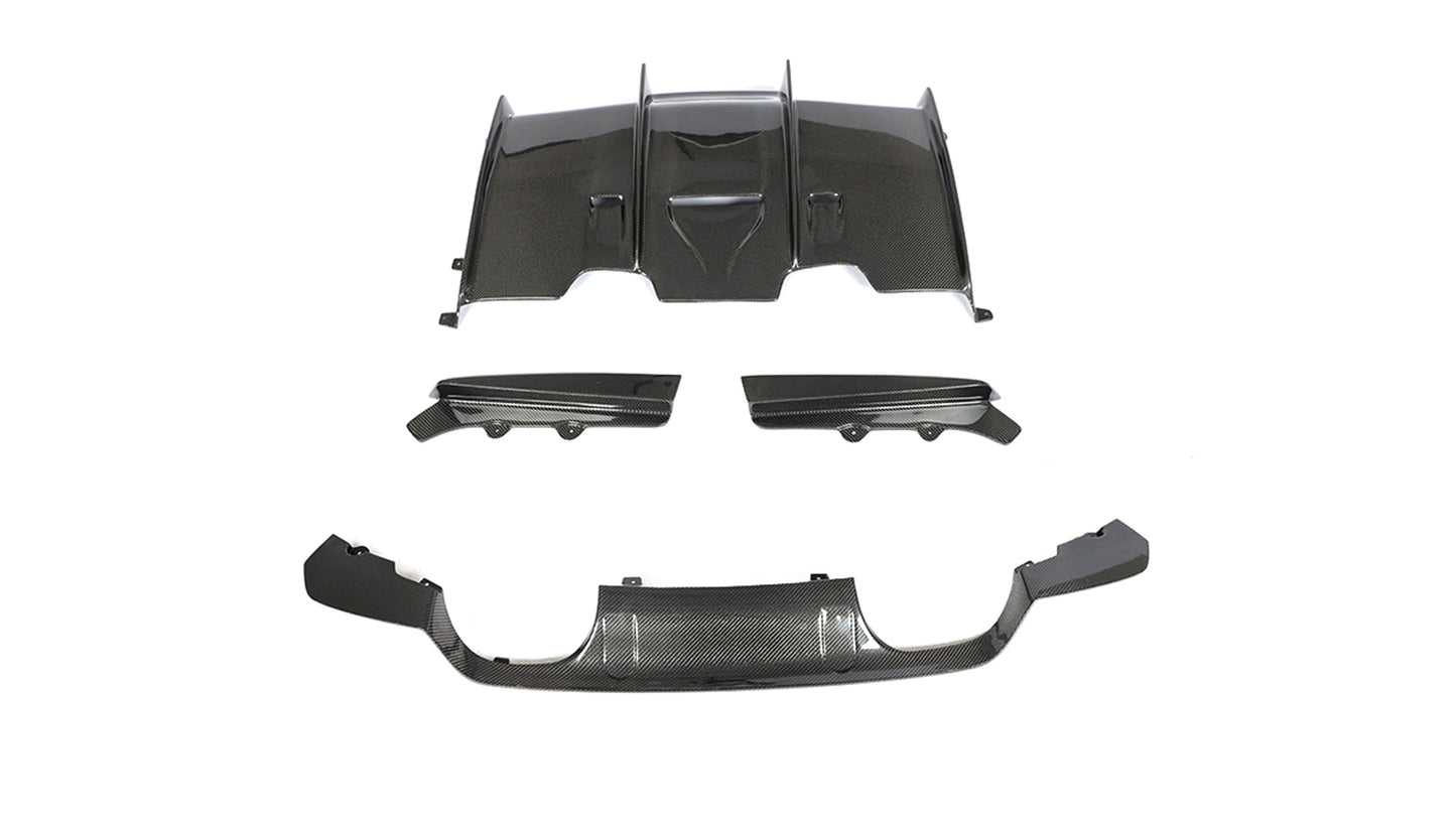 Carbon Diffuser voor BMW M3 / M4 F80, F82