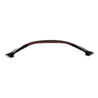 Dry Carbon Front Splitter 3-delig met rode hoekdelen voor BMW M3 / M4 / M3 Touring G80, G82, G81