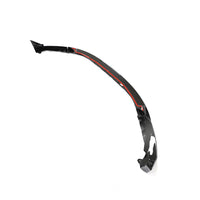 Dry Carbon Front Splitter 3-delig met rode hoekdelen voor BMW M3 / M4 / M3 Touring G80, G82, G81