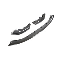 Carbon Front Splitter 3-delig met hoekdelen voor BMW M3 / M4 / M3 Touring G80, G82, G81