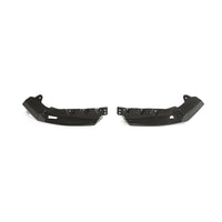 Dry Carbon Front Splitter 3-delig met rode hoekdelen voor BMW M3 / M4 / M3 Touring G80, G82, G81