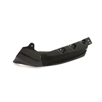 Dry Carbon Front Splitter 3-delig met rode hoekdelen voor BMW M3 / M4 / M3 Touring G80, G82, G81
