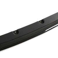 Dry Carbon Front Splitter 3-delig met rode hoekdelen voor BMW M3 / M4 / M3 Touring G80, G82, G81