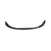 Dry Carbon Front Splitter 3-delig met rode hoekdelen voor BMW M3 / M4 / M3 Touring G80, G82, G81
