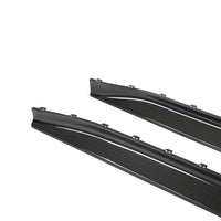 Dry Carbon Side Skirts with Raised Edge for BMW M3 / M3 Touring G80, G81