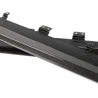 Carbon Side Skirts flat design with fins for BMW X5 G05