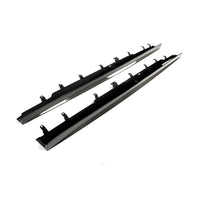Carbon Side Skirts flat design with fins for BMW X5 G05