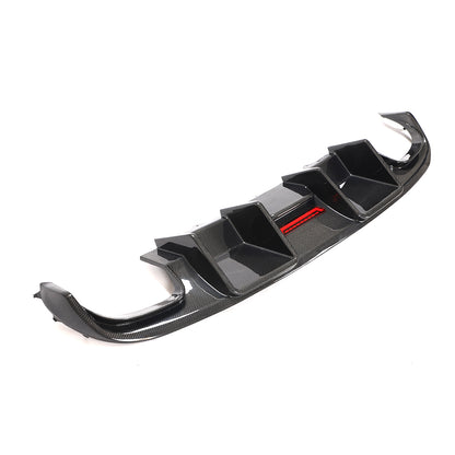 Carbon Diffuser voor Audi A4/A4 S-line/S4 Sedan B8