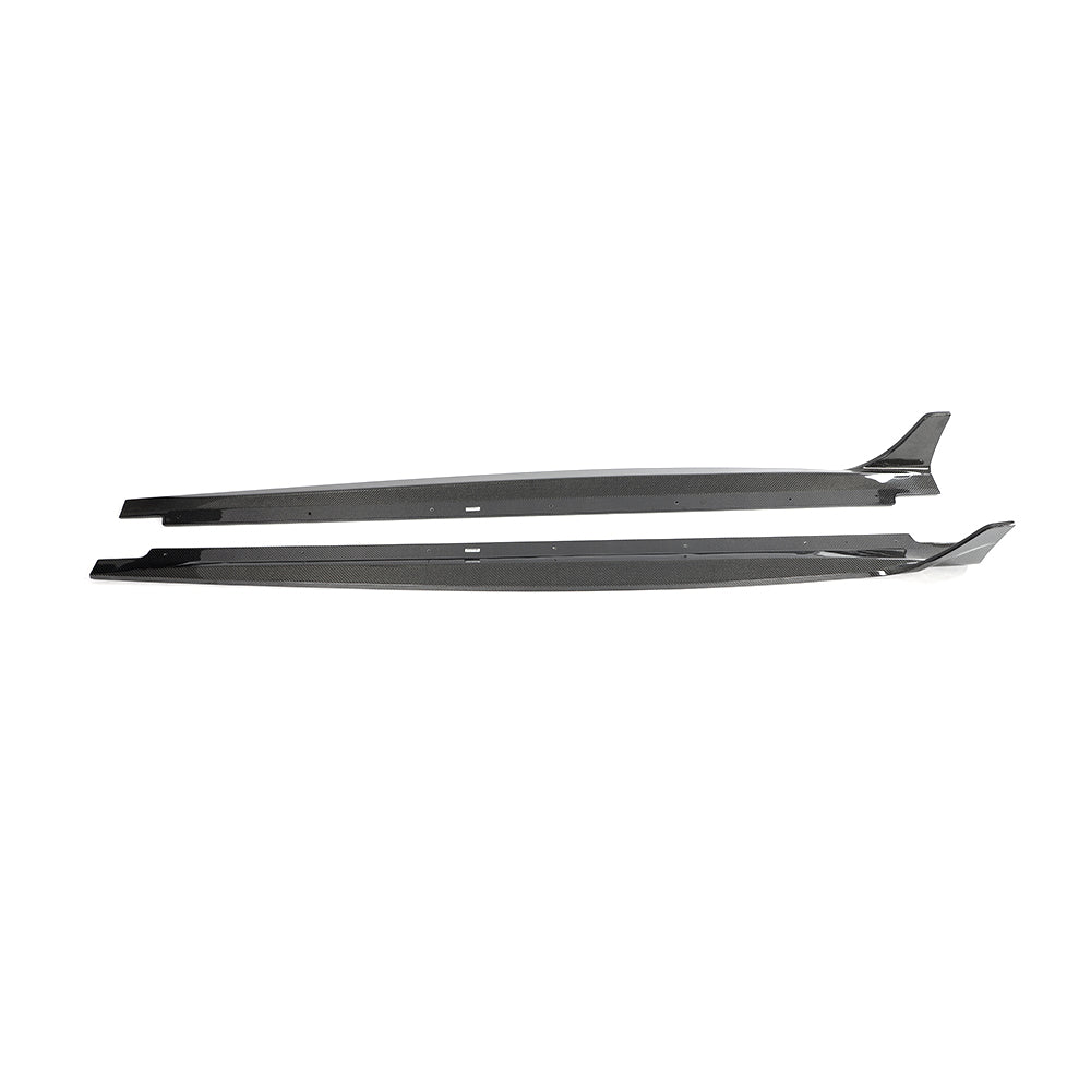 Carbon Side Skirts voor Audi A5/S-line/S5 4D 8W