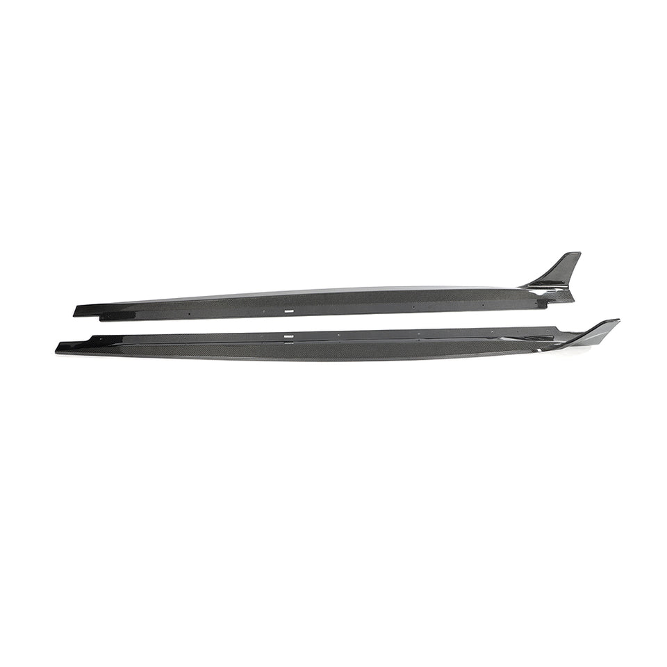 Carbon Side Skirts voor Audi A5/S-line/S5 4D 8W